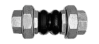 Компенсатор резиновый муфтовый КР ЭПДМ (EPDM) Ду 40 мм