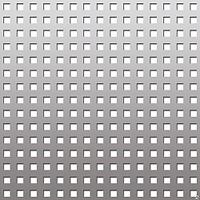 Перфорированный лист Qg с квадратными отверстиями 1х2м 10x14x0.7 мм 08пс ГОСТ 16523-97