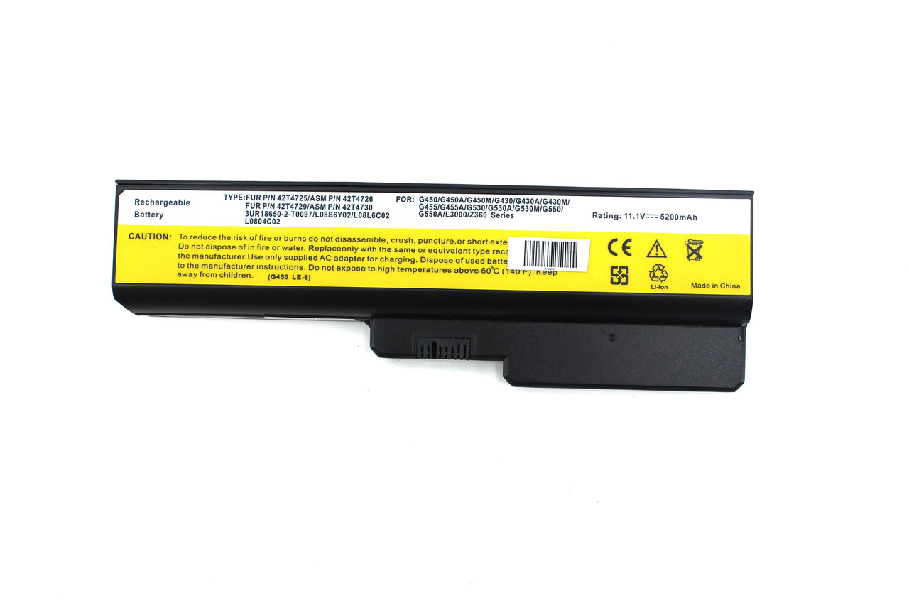 Аккумулятор для Ноутбука Lenovo G550, 45T4729