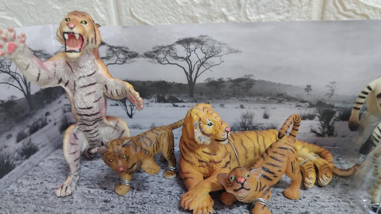Набор животных "Сафари" Тигры и Зебры - фото 4 - id-p111568958