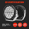 Фары дополнительного света светодиодные с ДХО 165 мм / 60W - NO NAME, фото 8