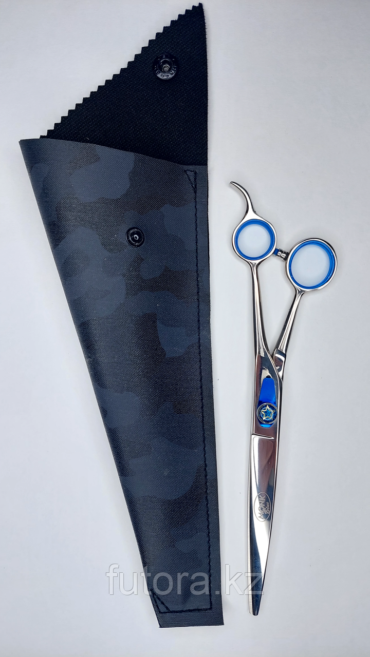 Парикмахерские ножницы для стрижки волос "Monk Blue" - фото 3 - id-p111582445