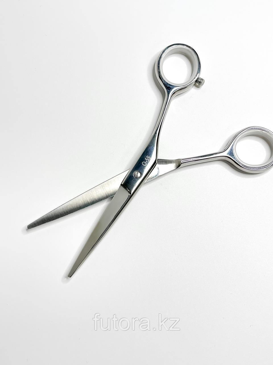 Парикмахерские ножницы для стрижки волос "Flamingo - O-55" - фото 4 - id-p111587762