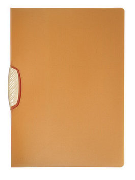 Папка пластиковая "Durable", 30л, А4, боковой клип, серия "SwingClip Color", оранжевая