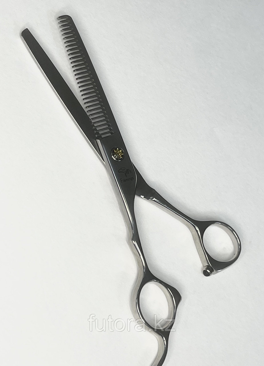 Парикмахерские ножницы для стрижки волос "Flamingo - B2-630", для левшей. - фото 1 - id-p111587635