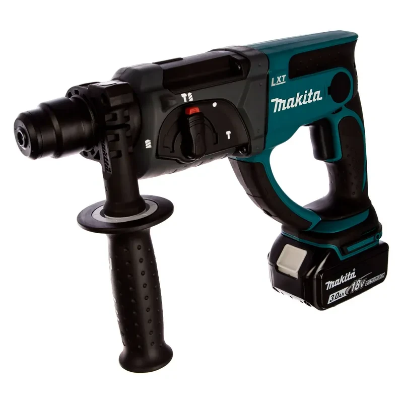 Перфоратор MAKITA аккум.3 режимный LXT 18В sds plus 20мм 1.9Дж подсветка (1*3.0Ач з/у) DHR202RF