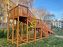Деревянные зимние горки IgraGrad Зимняя горка "IgraGrad Snow Fox", скат 10 м, фото 5