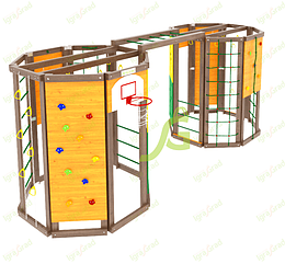 Детский спортивный комплекс WorkOut IgraGrad Спортивный комплекс IgraGrad "WorkOut Double"