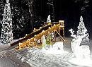 Деревянные зимние горки IgraGrad Зимняя горка "IgraGrad Snow Fox", скат 8 м, фото 3