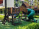 Детские игровые площадки Classic IgraGrad Детская площадка IgraGrad Панда Фани Мостик с трубой, фото 3