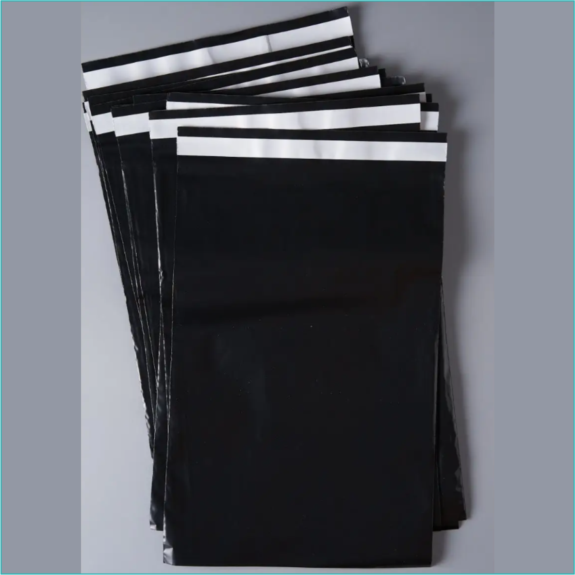 Курьерский пакет 170х240мм черный без кармана (100шт.) - фото 5 - id-p111593864