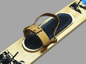 Крепления для лыж кожа (амортизатор, носковой и пяточный ремень) пара