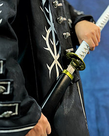 Металлическая катана Вергилия (Ямато) - Devil May Cry 3 (144 см)