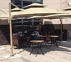 Зонт уличный квадратный Relax (3х3м), бежевый, фото 4