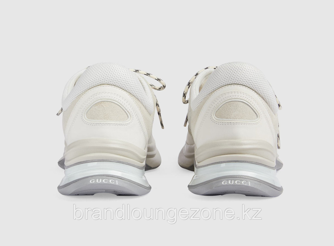 Женские Кросовки GUCCI RUN TRAINER белого цвета - фото 2 - id-p111596926