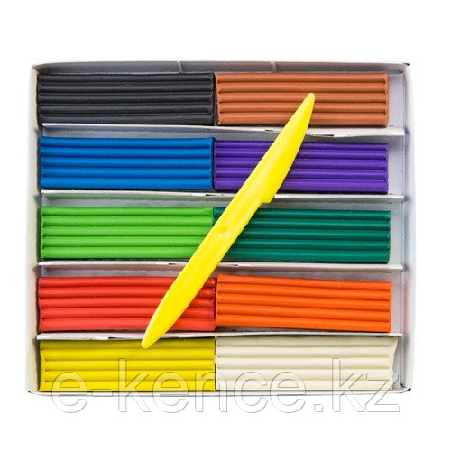 Пластилин "Классика", 10 цветов, картонная коробка - фото 2 - id-p106699423