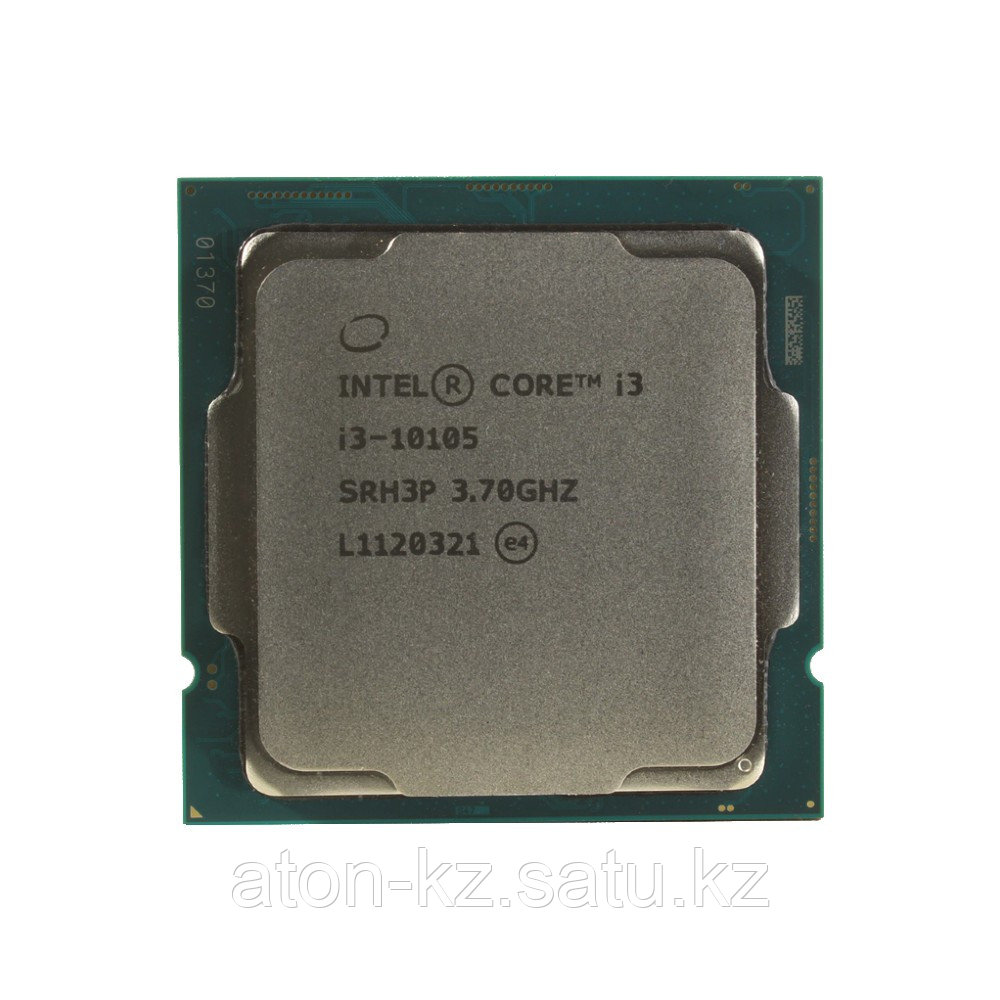 Процессор Intel Core i3 10105 3,7GHz (4,4GHz) 6Mb 4/8 Core Comet Lake Intel® UHD 630 65W FCLGA1200 Tray - фото 1 - id-p111597276