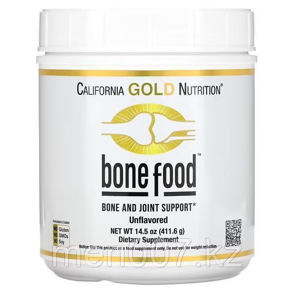 БАД Bone Food, для поддержки здоровья костей и суставов (411,6 г) California Gold Nutrition