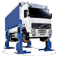 Подъемник передвижной электрогидравлический, 30 т., 4 стойки