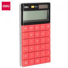 Калькулятор DELI 12-разрядный - фото 1 - id-p111599455