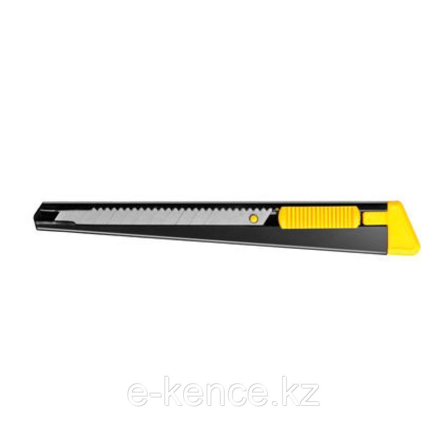 Нож канцелярский 9мм в металлическом корпусе Forofis с фиксатором - фото 1 - id-p111599511
