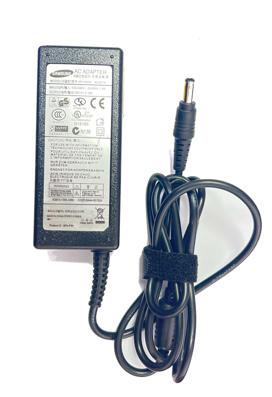 Блок питания SAMSUNG 19V  3.16A  60w  5.5*3.0, фото 1