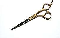 Парикмахерские ножницы для стрижки волос "Akita - FL-60G"