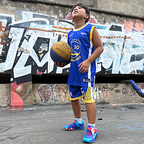 Детская Баскетбольная форма Stephen Curry, Golden State Warriors