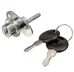 Замки для электрощитов, мебельные, почтовые 16 mm.