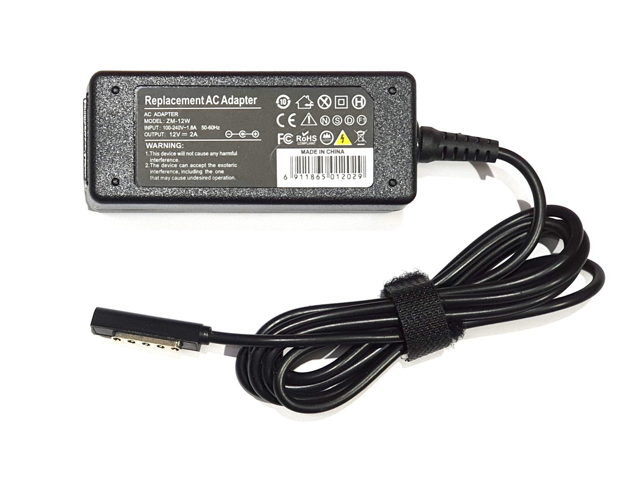 Блок питания для ноутбука Microsoft Surface 1, 12v 2A 24W
