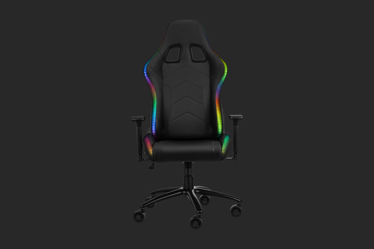 Игровое кресло 2E GAMING OGAMA RGB Black II - фото 1 - id-p111600602