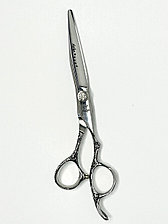 Парикмахерские ножницы для стрижки волос "Akita - Flower OA-60"