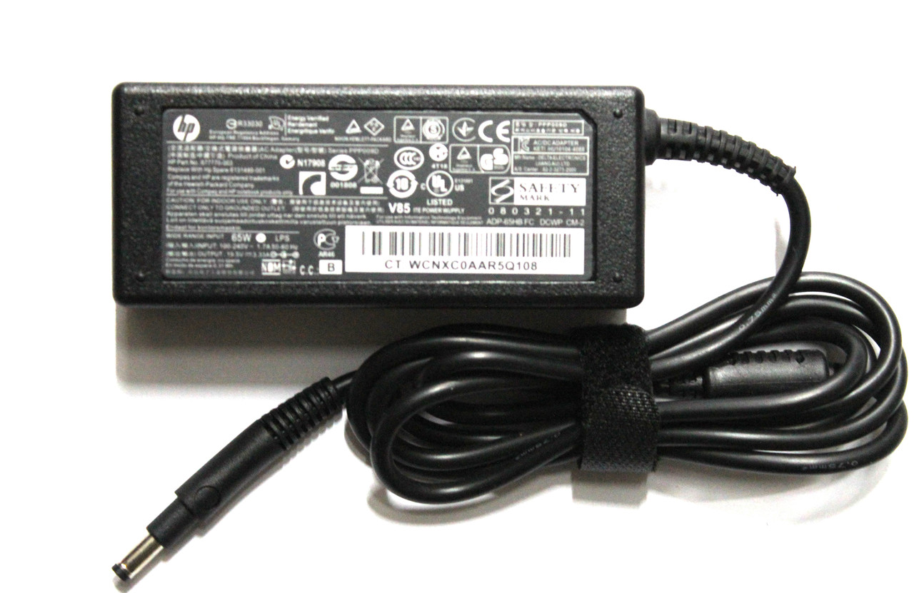 Блок питания для ноутбука HP 19.5V 3.33А 4.8x1.7мм, фото 1
