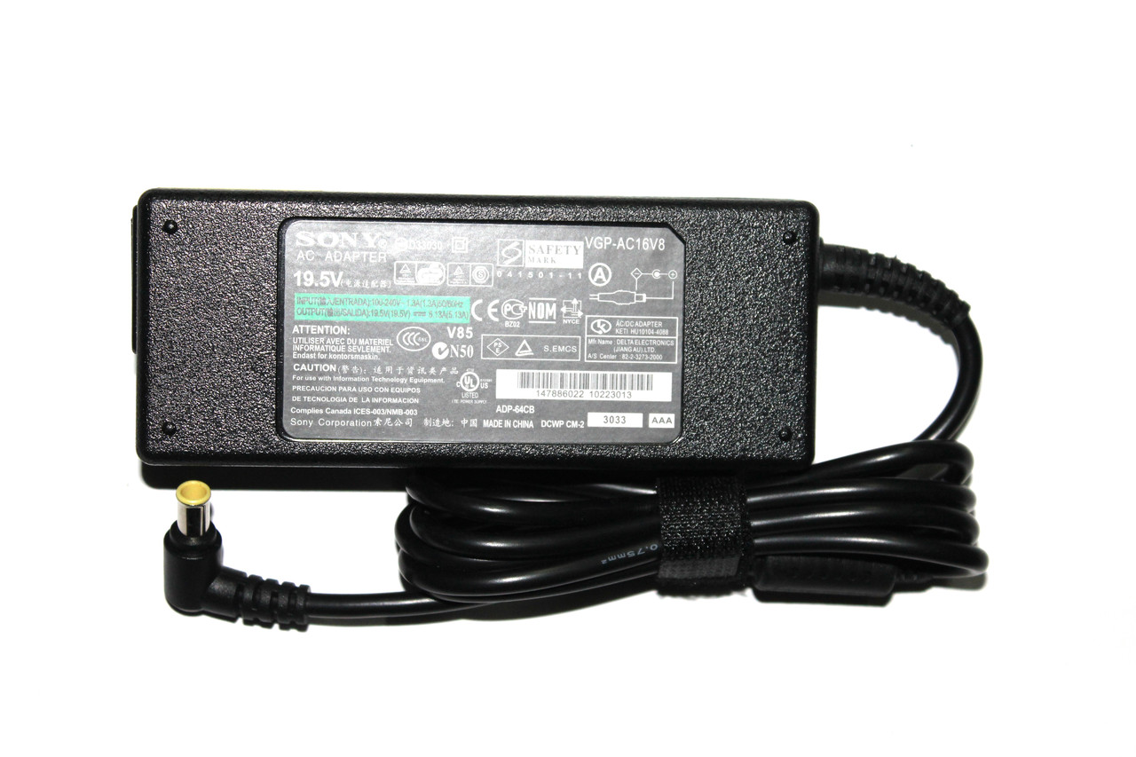 Блок питания для ноутбука Sony 19.5V 5.13А 6.0x4.4mm