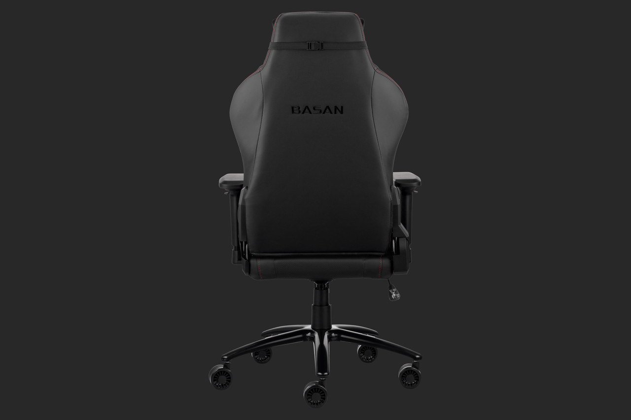 Игровое кресло 2E GAMING BASAN Black/Red II - фото 3 - id-p111601009