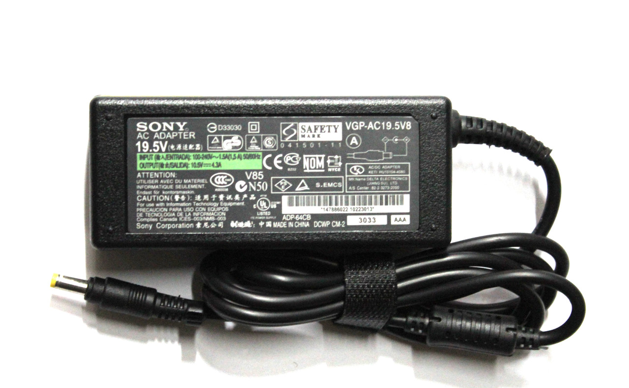 Блок питания для ноутбука Sony 10.5V 4.3A 4.8x1.7мм - фото 1 - id-p75871144
