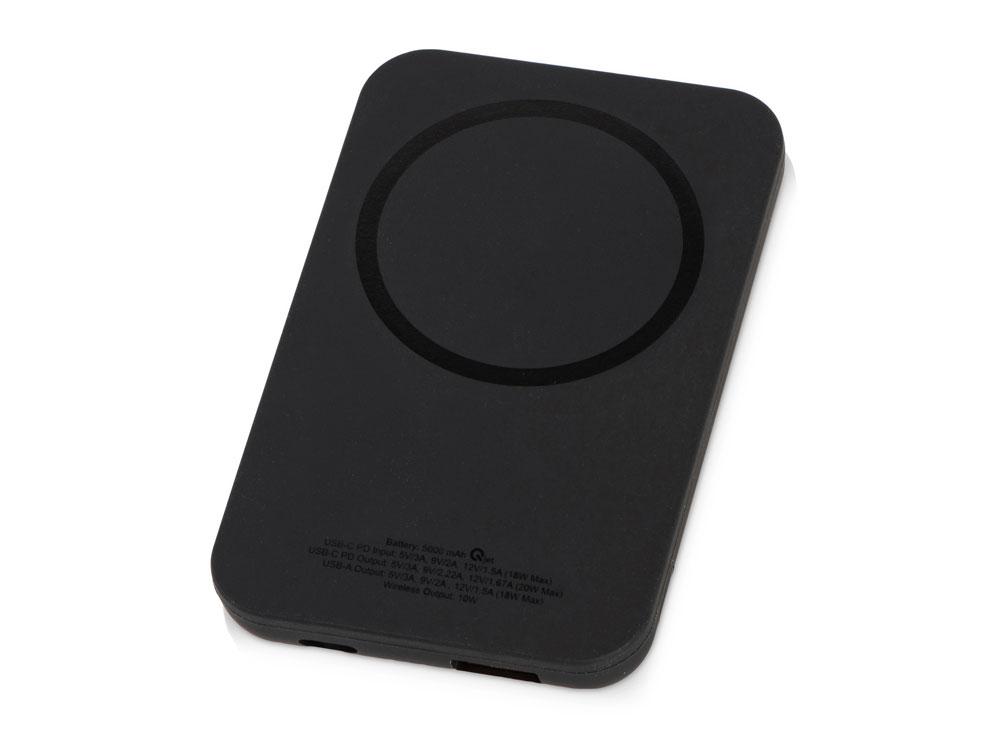 Магнитный беспроводной внешний аккумулятор с быстрой зарядкой QC/PD 20 Вт «MagnetIQ», 5000 mAh, фото 1