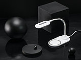 Настольный светильник с беспроводной зарядкой «Flamp», фото 10