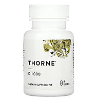 Thorne витамин d3 1000, 90 капсул