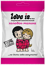 Мармелад Love Is "ЖуйМиксик", холодок-малина 25гр (20шт-упк)