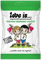 Мармелад Love Is "ЖуйМиксик", мята-лимон-лайм 25гр (20шт-упк)