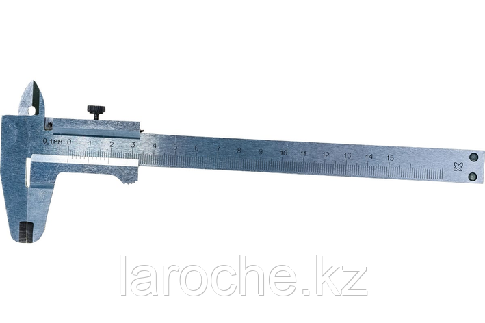 Штангенциркуль металлический тип 1, класс точности 2, 125мм, шаг 0,1мм, фото 2