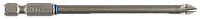 Бита ЗУБР "ЭКСПЕРТ" торсионная, обточенная, хромомолибденовая сталь, тип хвостовика E 1/4", PZ2, 100мм, 1шт