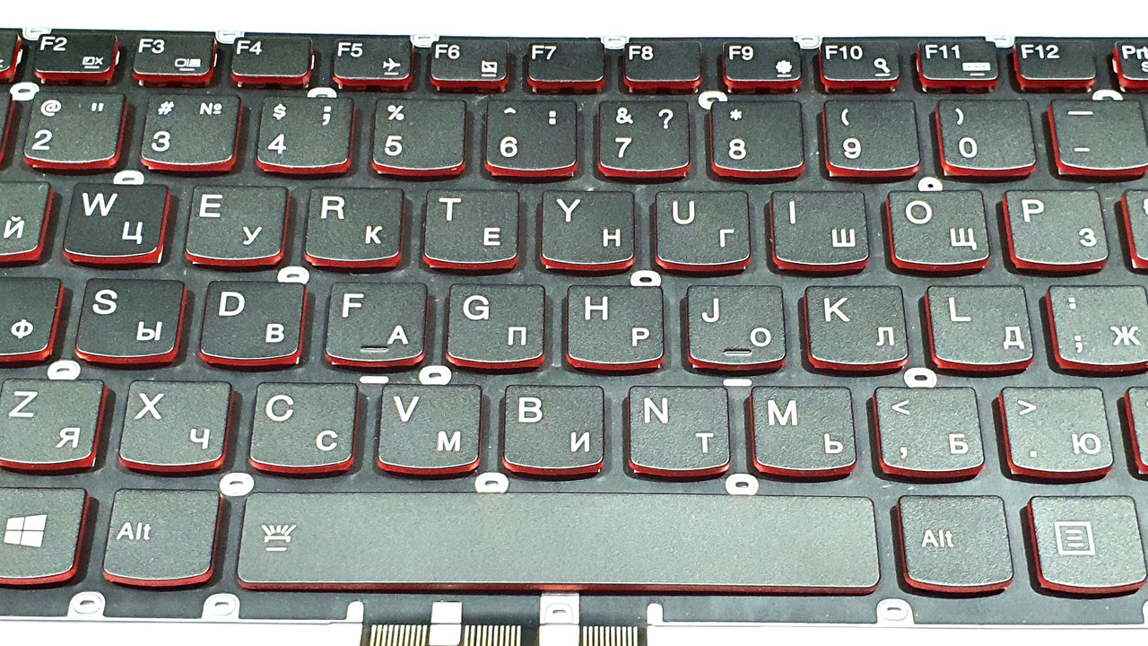 Клавиатура для ноутбука Lenovo Ideapad Y50-70 с подсветкой RU - фото 2 - id-p76622389