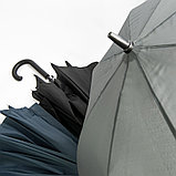 Зонт-трость ANTI WIND, пластиковая ручка, полуавтомат, фото 5