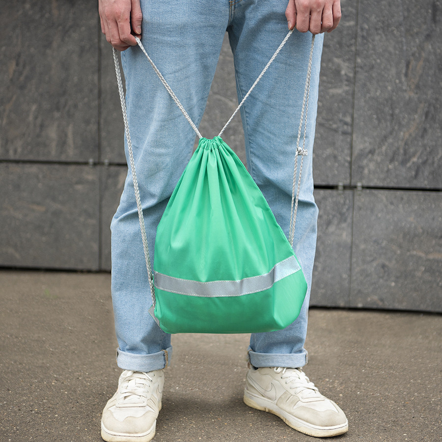 Рюкзак мешок RAY со светоотражающей полосой - фото 6 - id-p111609054