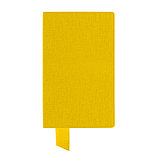 Бизнес-блокнот А5  "Provence", желтый , мягкая обложка, в клетку, фото 2