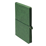 Ежедневник недатированный Fusion, А5, зеленый, кремовый блок, зеленый срез, фото 7