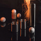 Набор в чехле: термос и 2 кружки, фото 7