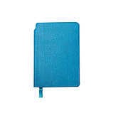 Ежедневник недатированный SALLY, A6, голубой, кремовый блок, фото 2